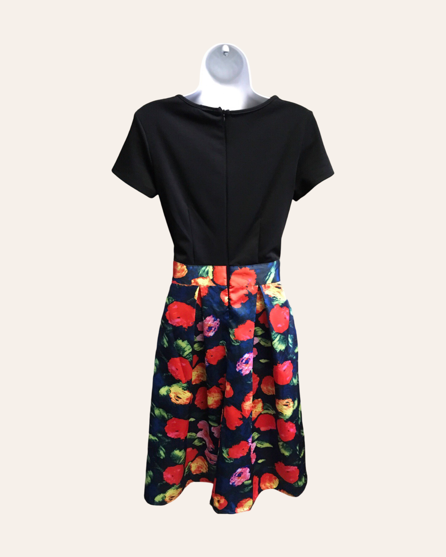 1950's Inspired Black Dress