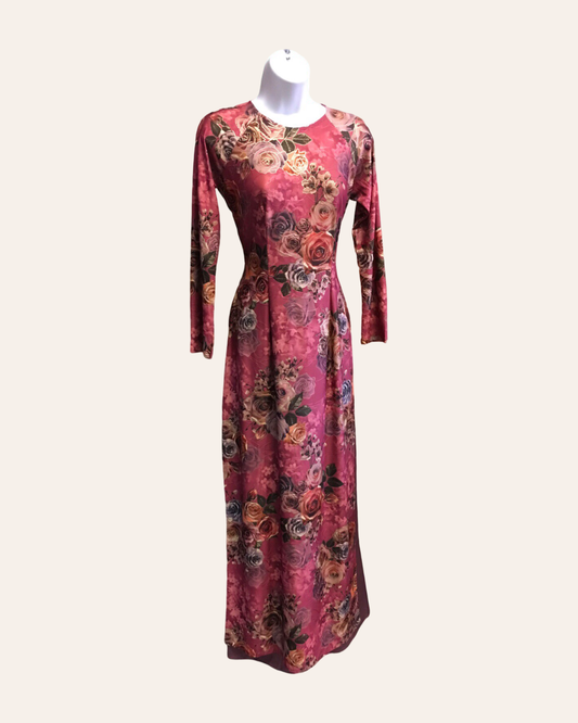 Pink Rose Ao Dai