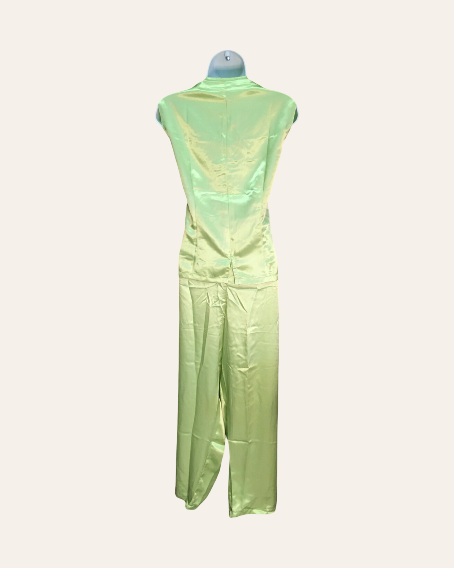 Green Birds and Blossoms Pajama