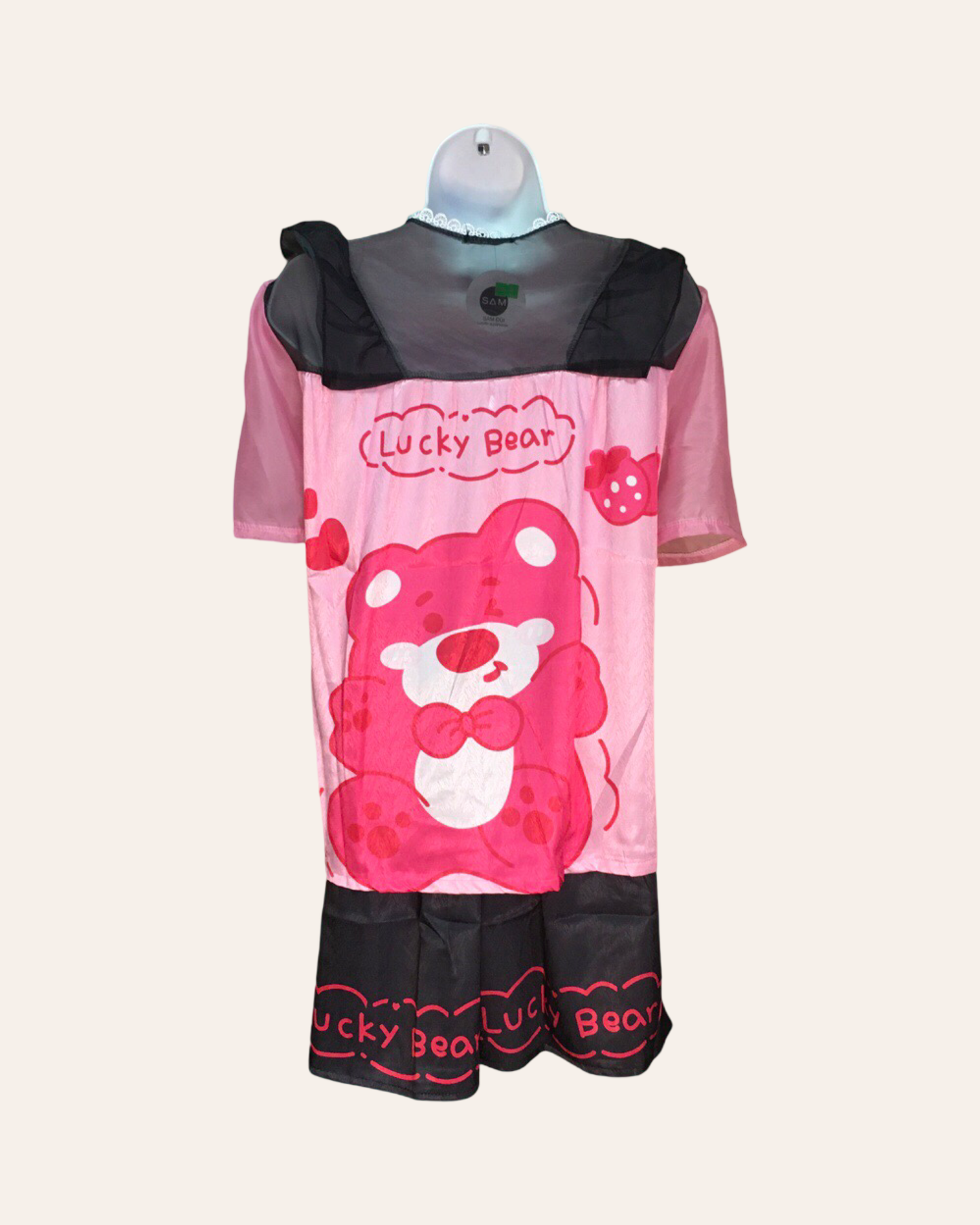 Pink Lucky Bear PJ