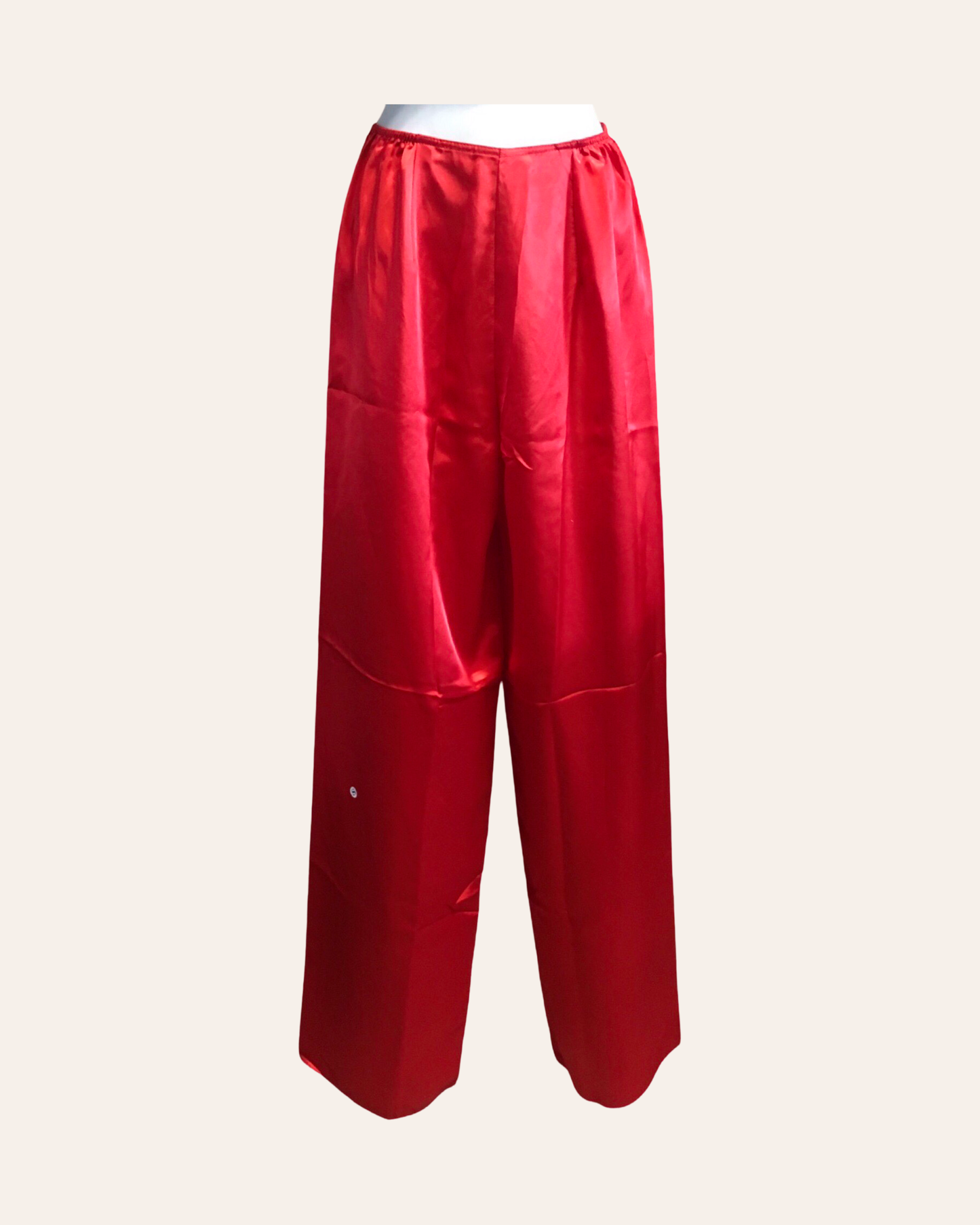 White & Red Floral Ao Dai