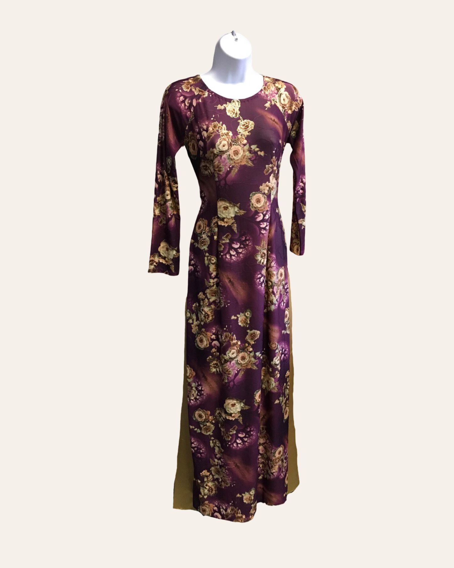 Purple Rose Ao Dai