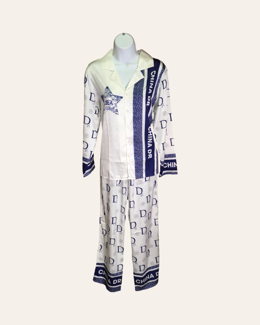 Blue China Doctor Pajama