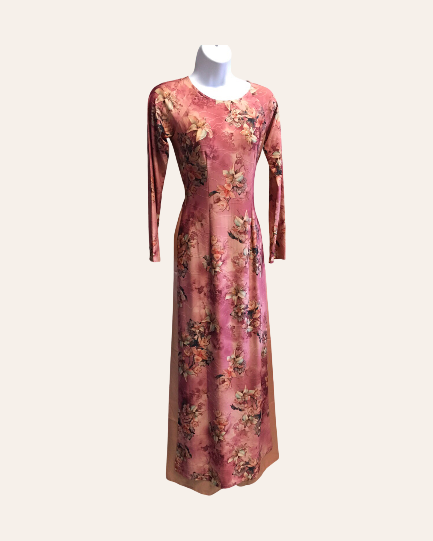 Pink Lily Ao Dai