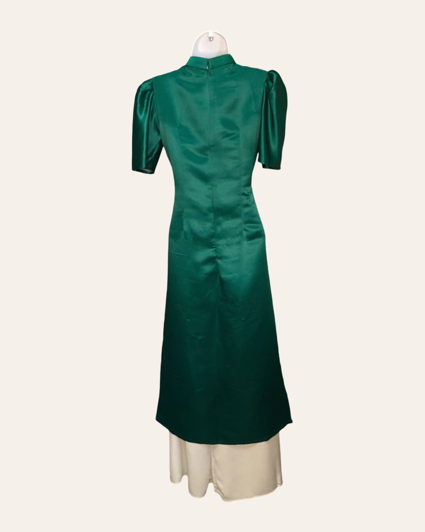 Emerald Silk Bloom Ao Dai