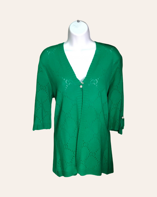 Green Pearl Cardigan